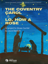 Coventry Carol and Lo How a Rose Brass Quintet cover